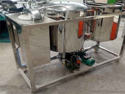 machine de raffinage d'huile de colza en république démocratique du congo