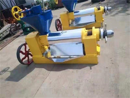 fabrication d'une machine de pressage hydraulique d'huile de sésame, à faible coût