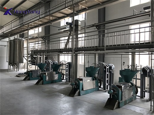 fabrication de machines de processus de raffinage d'huile d'arachide_oil