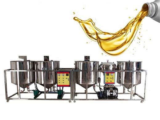 installations et machines de raffinage d'huile végétale, huile comestible