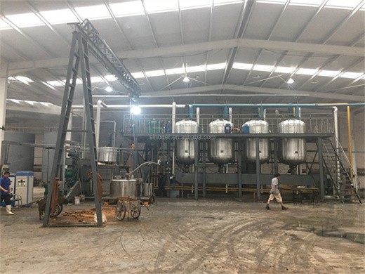 machine de raffinage d'huile de tournesol de 10 à 500 tonnes par jour en chine - chine